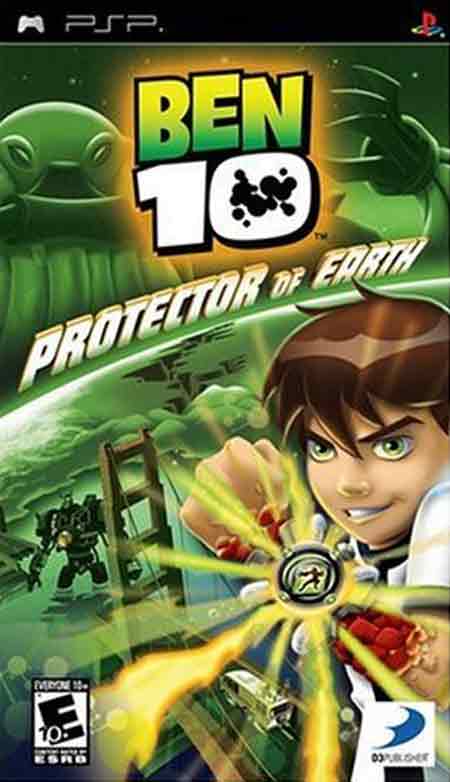 download ben 10 protector of earth psp save data
